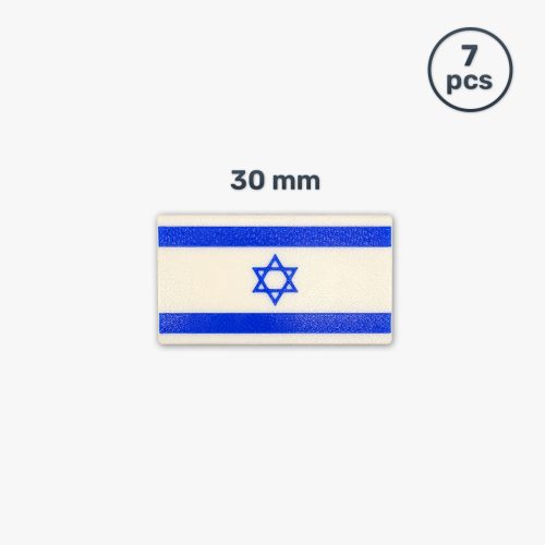 Magnets “Flag of Israel” 30 mm (7 pcs)