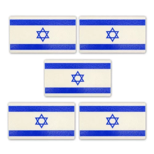 Magnets “Flag of Israel” 30 mm (5 pcs)