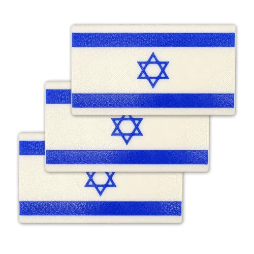 Magnets “Flag of Israel” 50 mm (3 pcs)