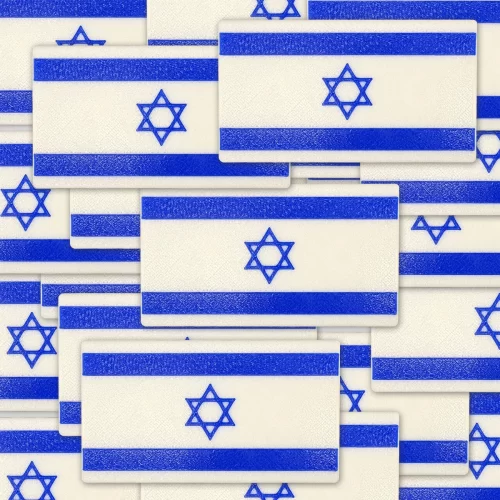 Magnets “Flag of Israel” 50 mm (20 pcs)